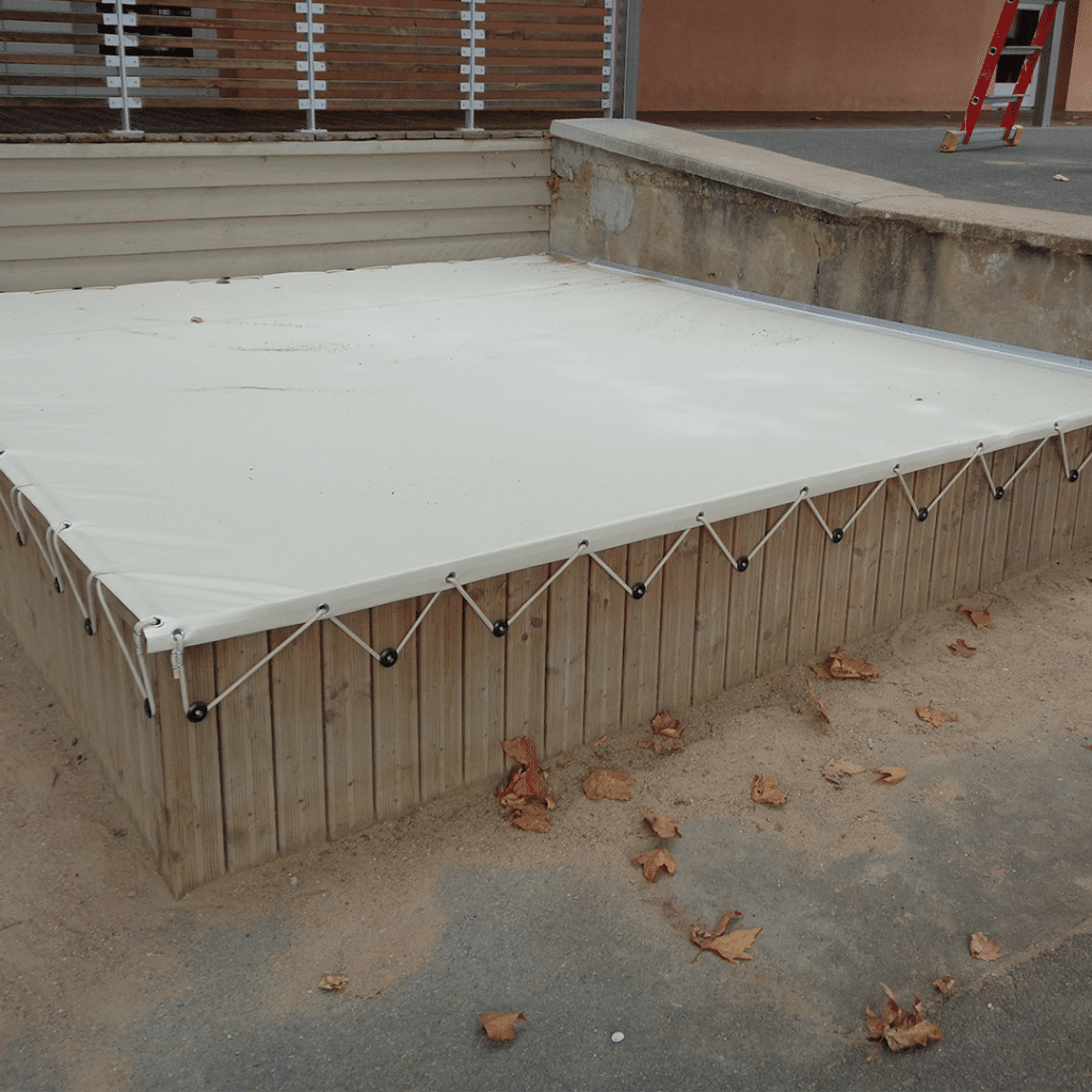 Bâche de protection sur-mesure