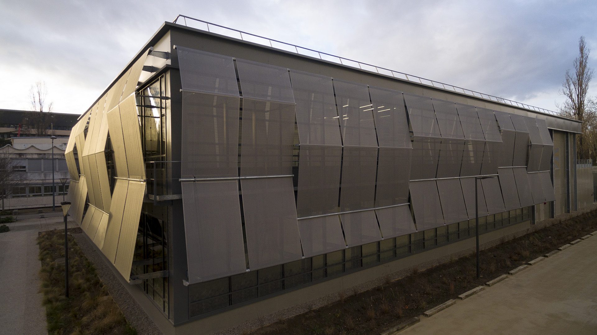 Façade textile