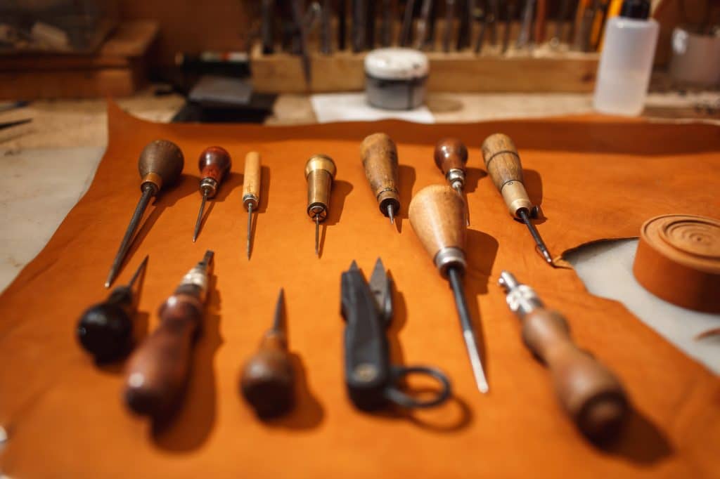 Focus : le travail du cuir