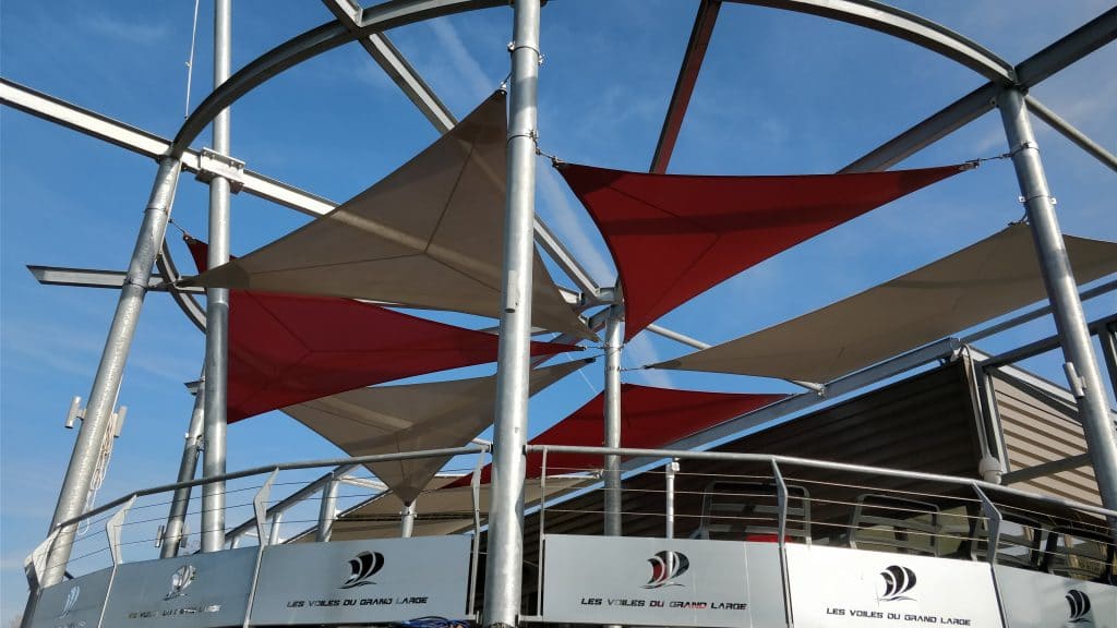 Voile d'ombrage sur-mesure