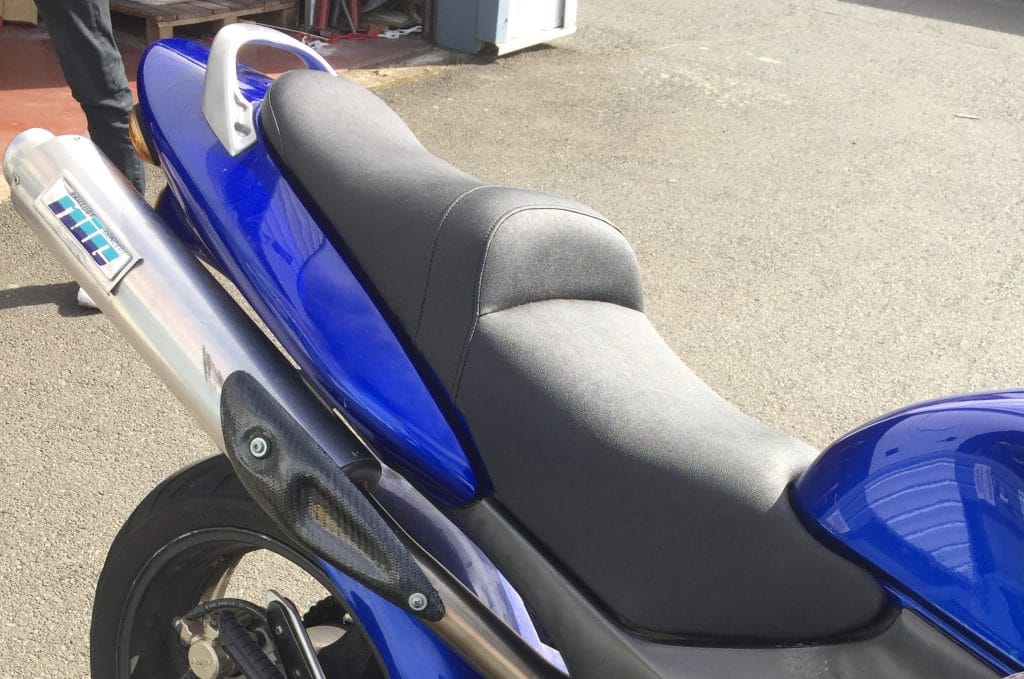 Sellerie : Réfection et personnalisation selle de moto