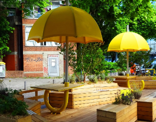 La ville de Grenoble fait confiance aux Ateliers Ragot pour l’aménagement d’une terrasse ludique