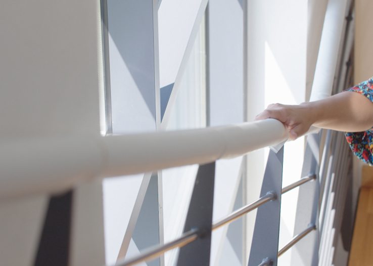 Handrails protection